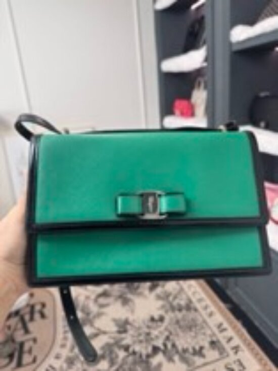 Handbags - Ferragamo Green
